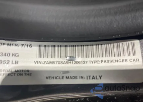 ZAM57XSA9H1206127